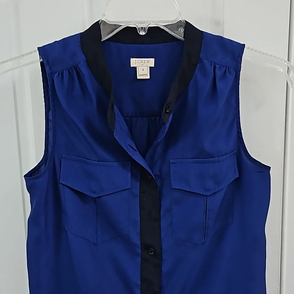 J. Crew Sleeveless Top - Picture 2 of 4